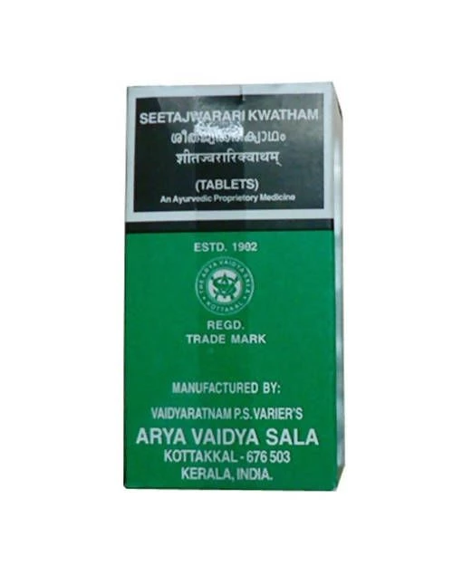 Kottakkal Arya Vaidyasala Seetajwarari Kwatham, 100 Tablets-1.webp